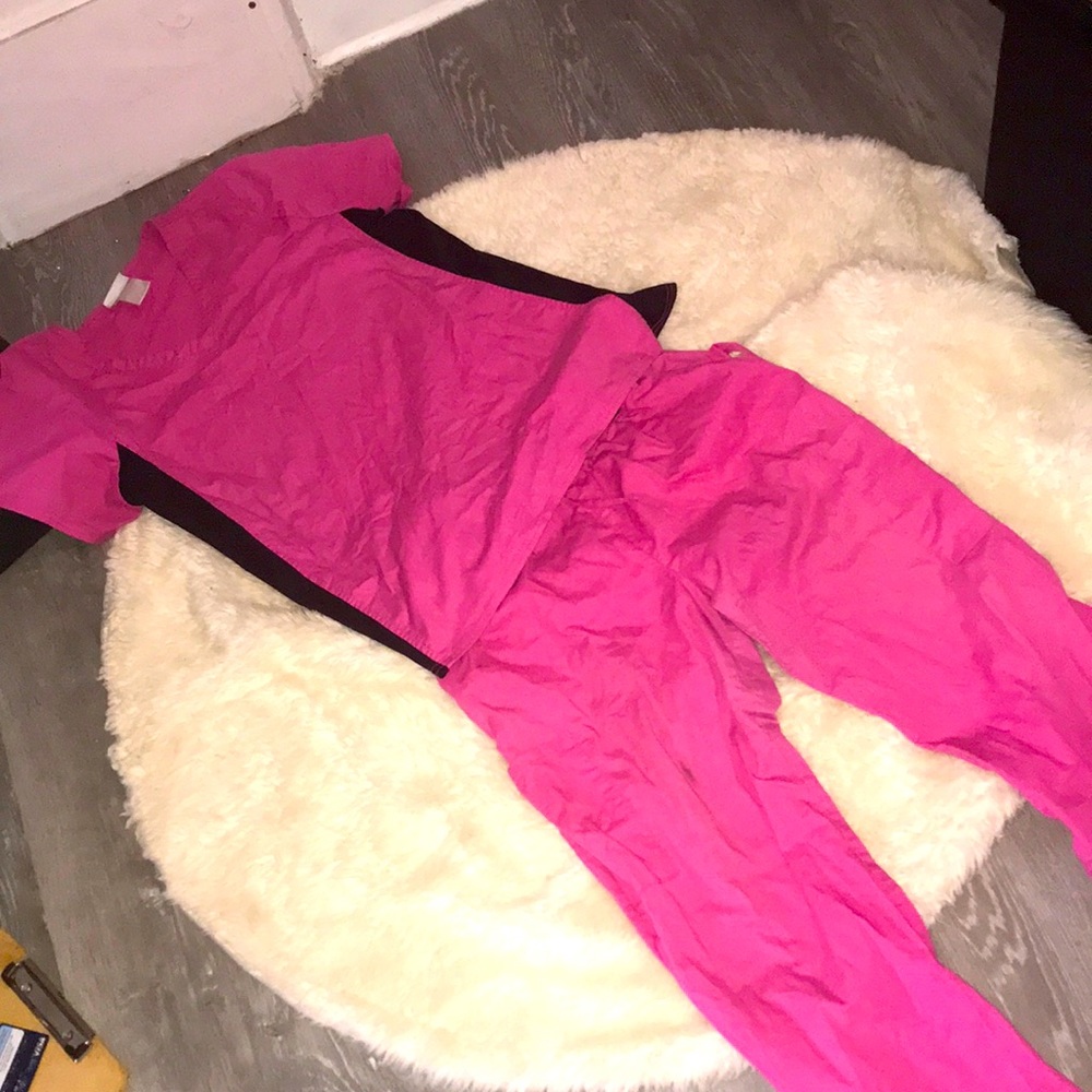 Pink Scrubs Set